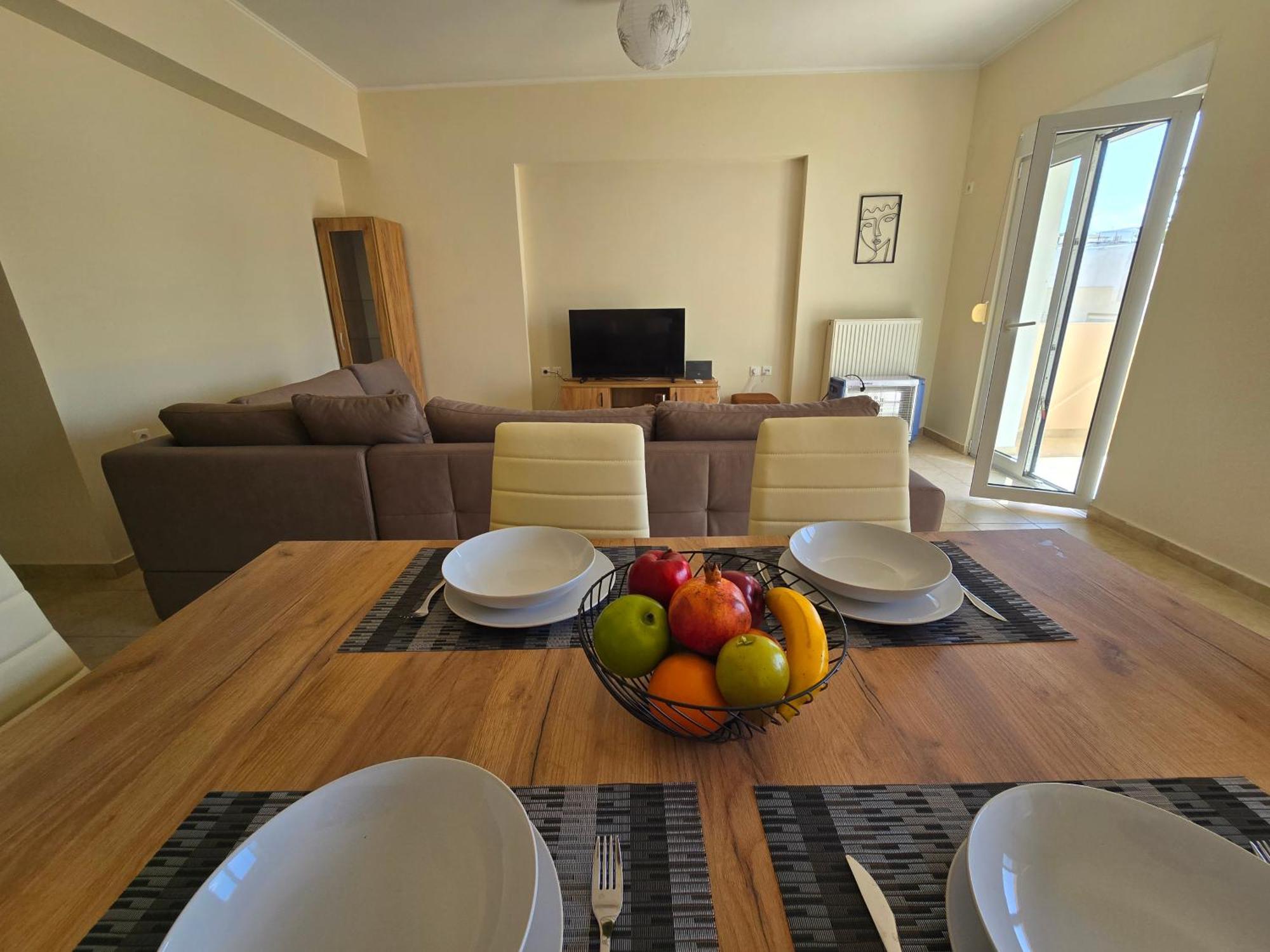 Maria Beach Apartement In Korinth! Bagian luar foto
