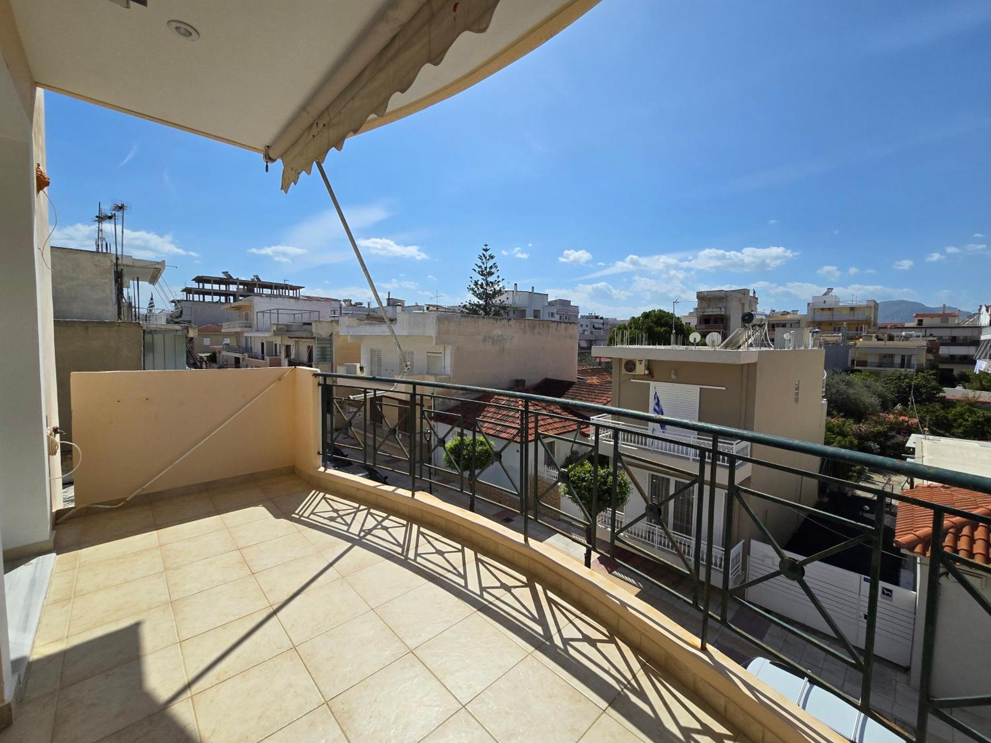 Maria Beach Apartement In Korinth! Bagian luar foto