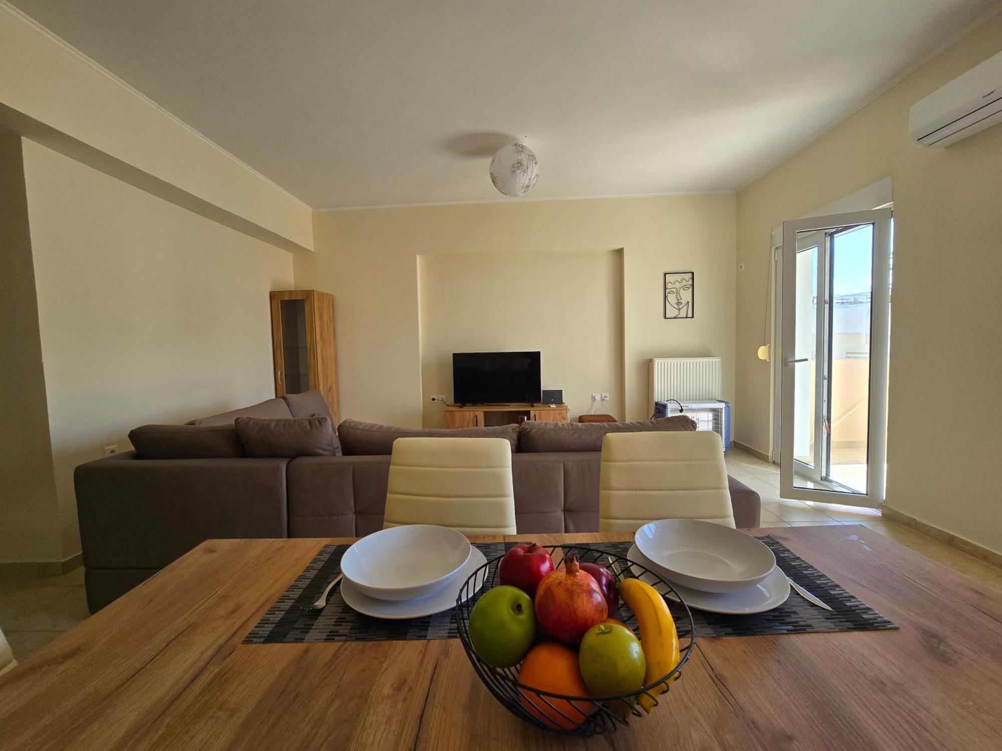 Maria Beach Apartement In Korinth! Bagian luar foto