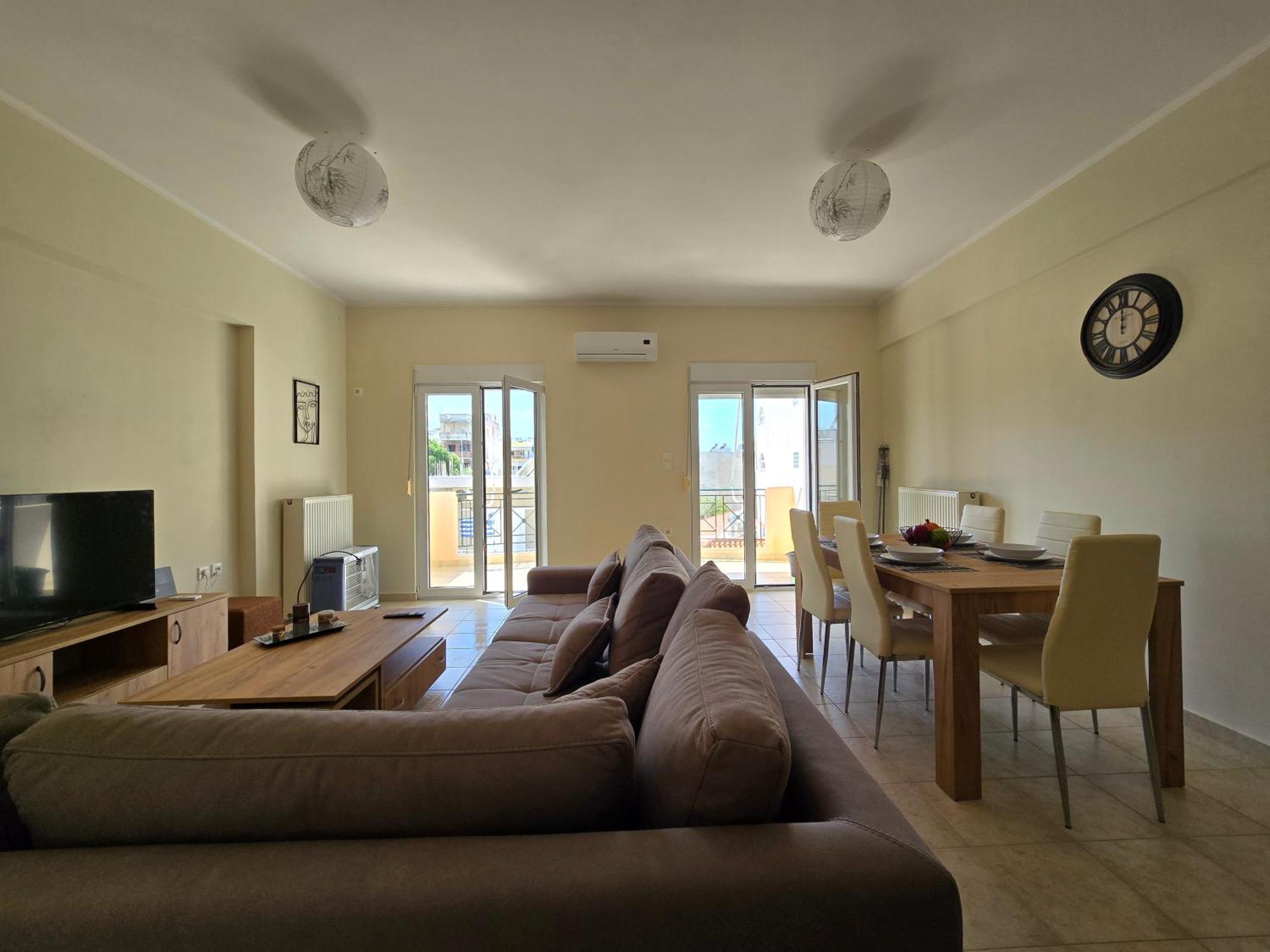 Maria Beach Apartement In Korinth! Bagian luar foto