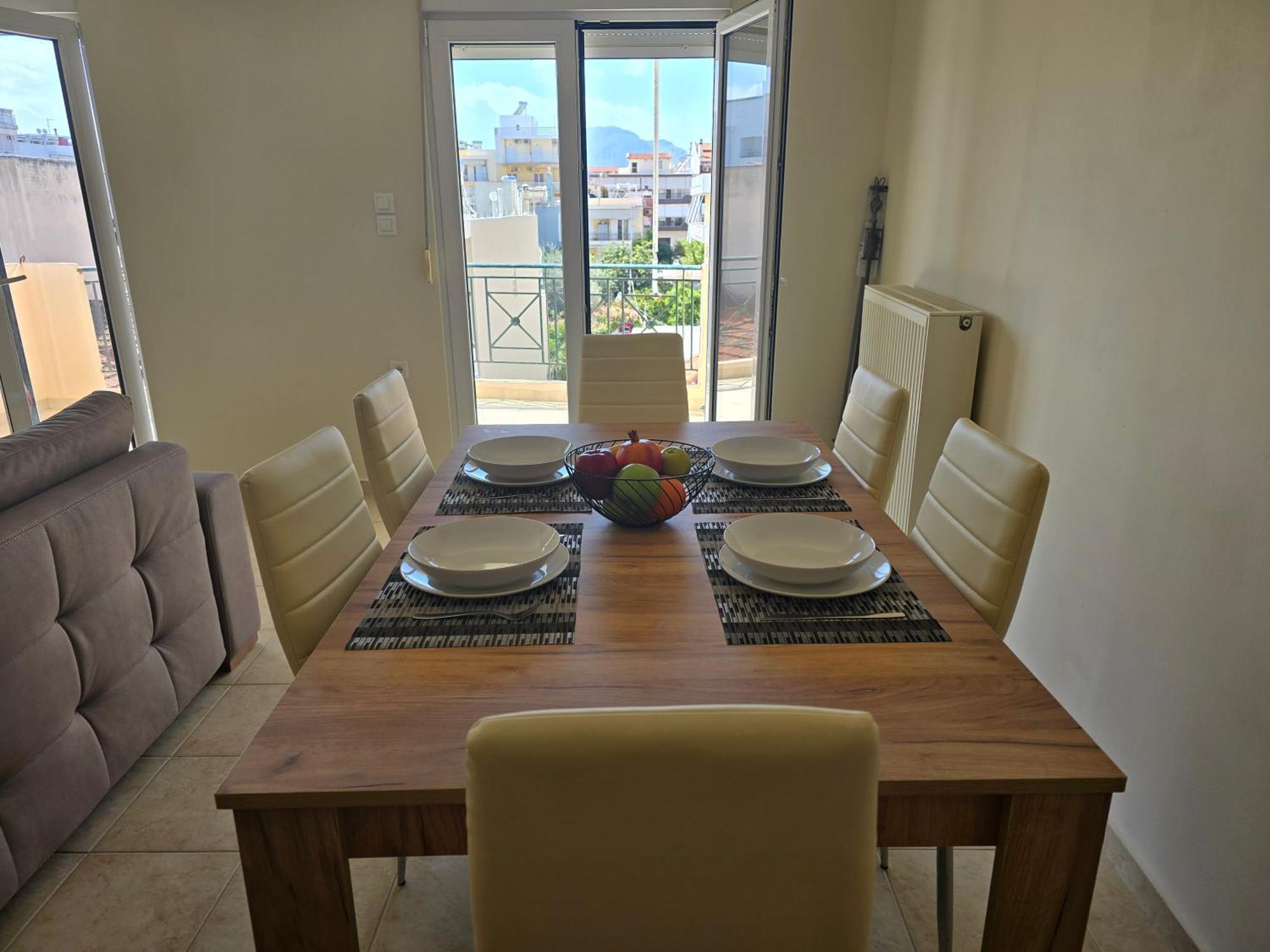 Maria Beach Apartement In Korinth! Bagian luar foto
