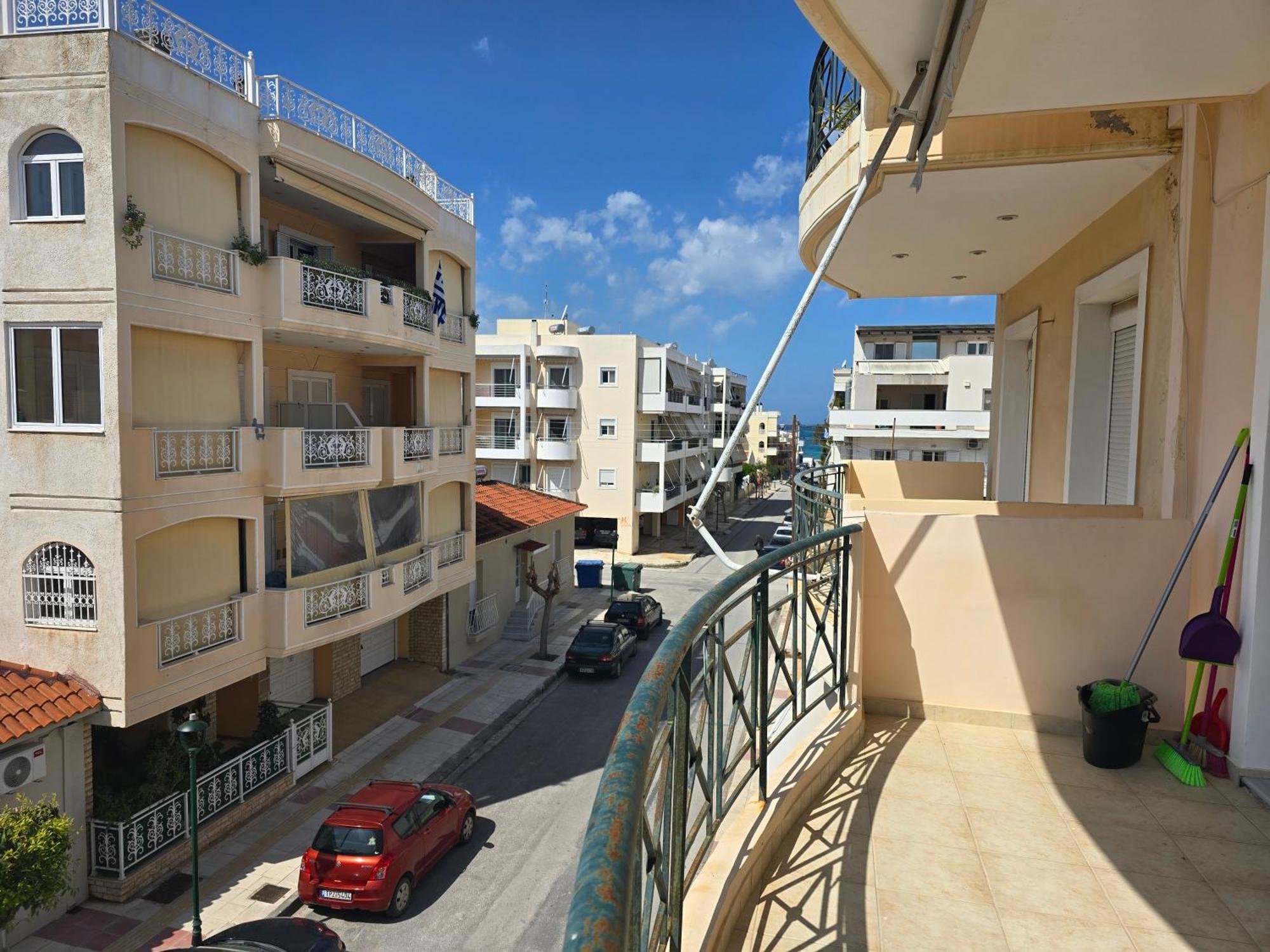 Maria Beach Apartement In Korinth! Bagian luar foto