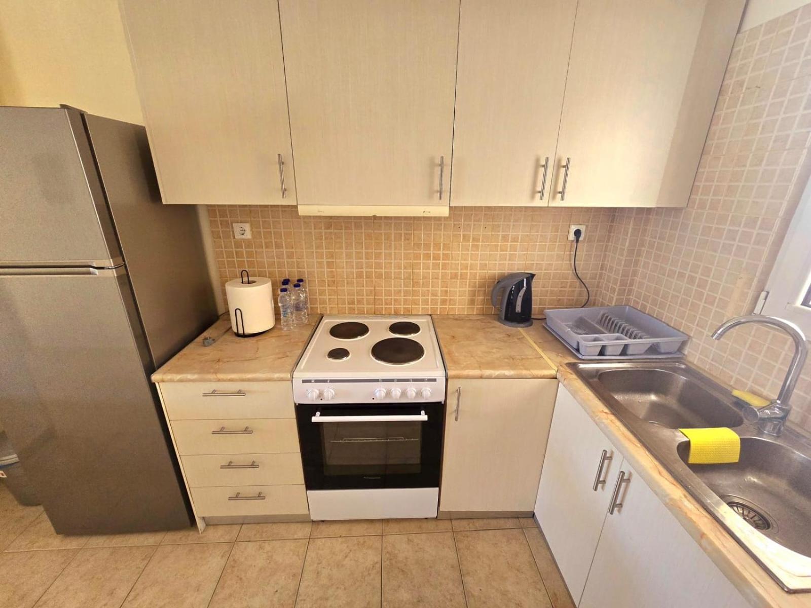 Maria Beach Apartement In Korinth! Bagian luar foto